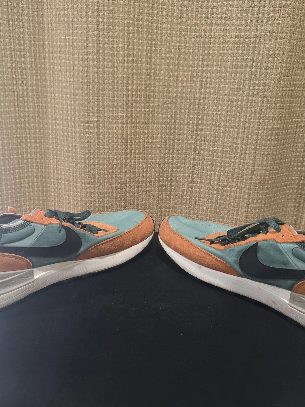 Nike Men’s Running Sneakers in Teal and Orange